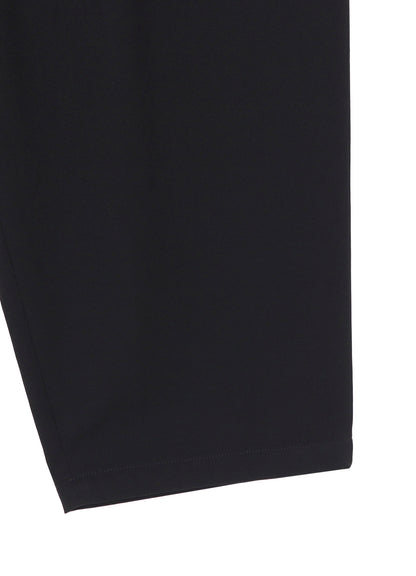 WOOL GABARDINE 2 TUCKS SUSPENDER PANTS