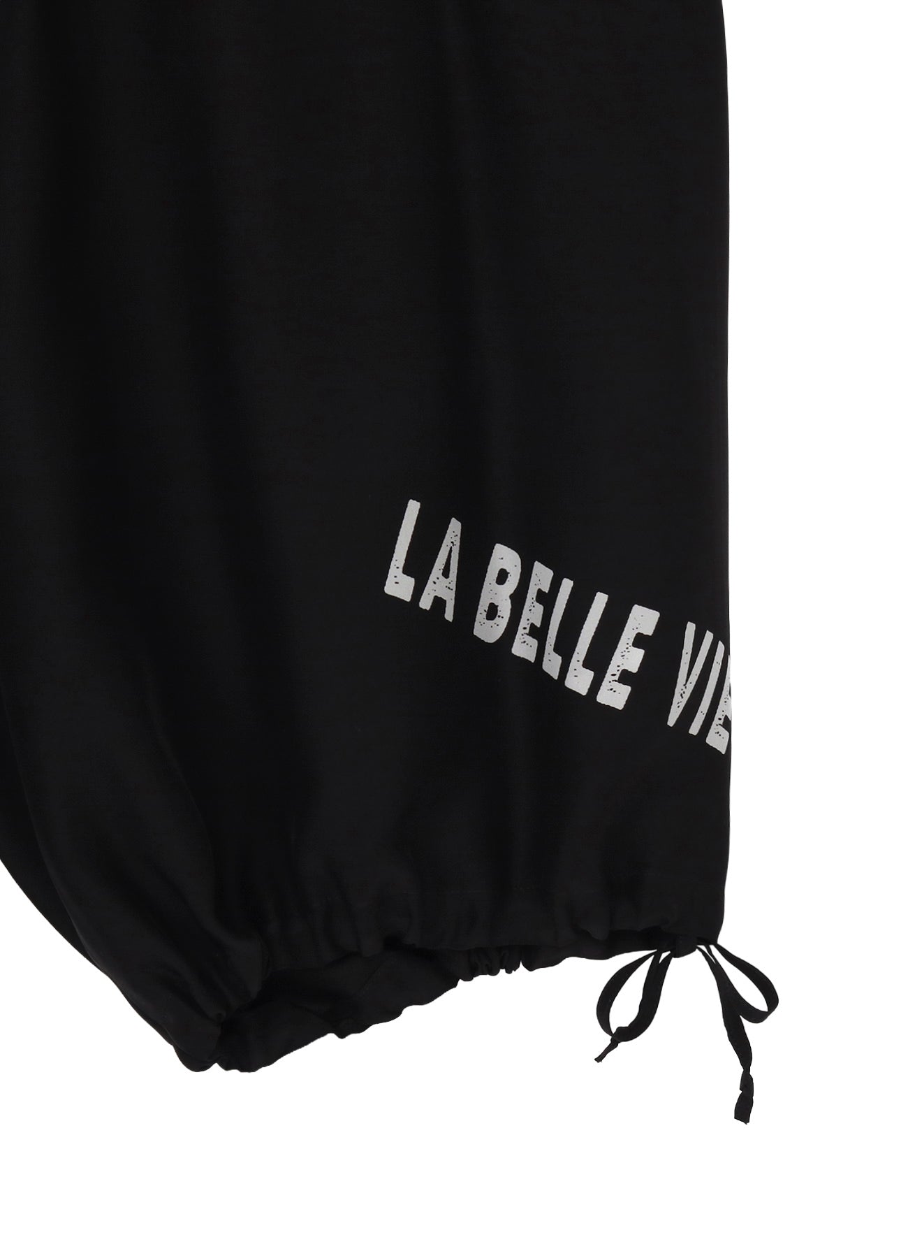 MESSAGE PRINTED WIDE SHORTS