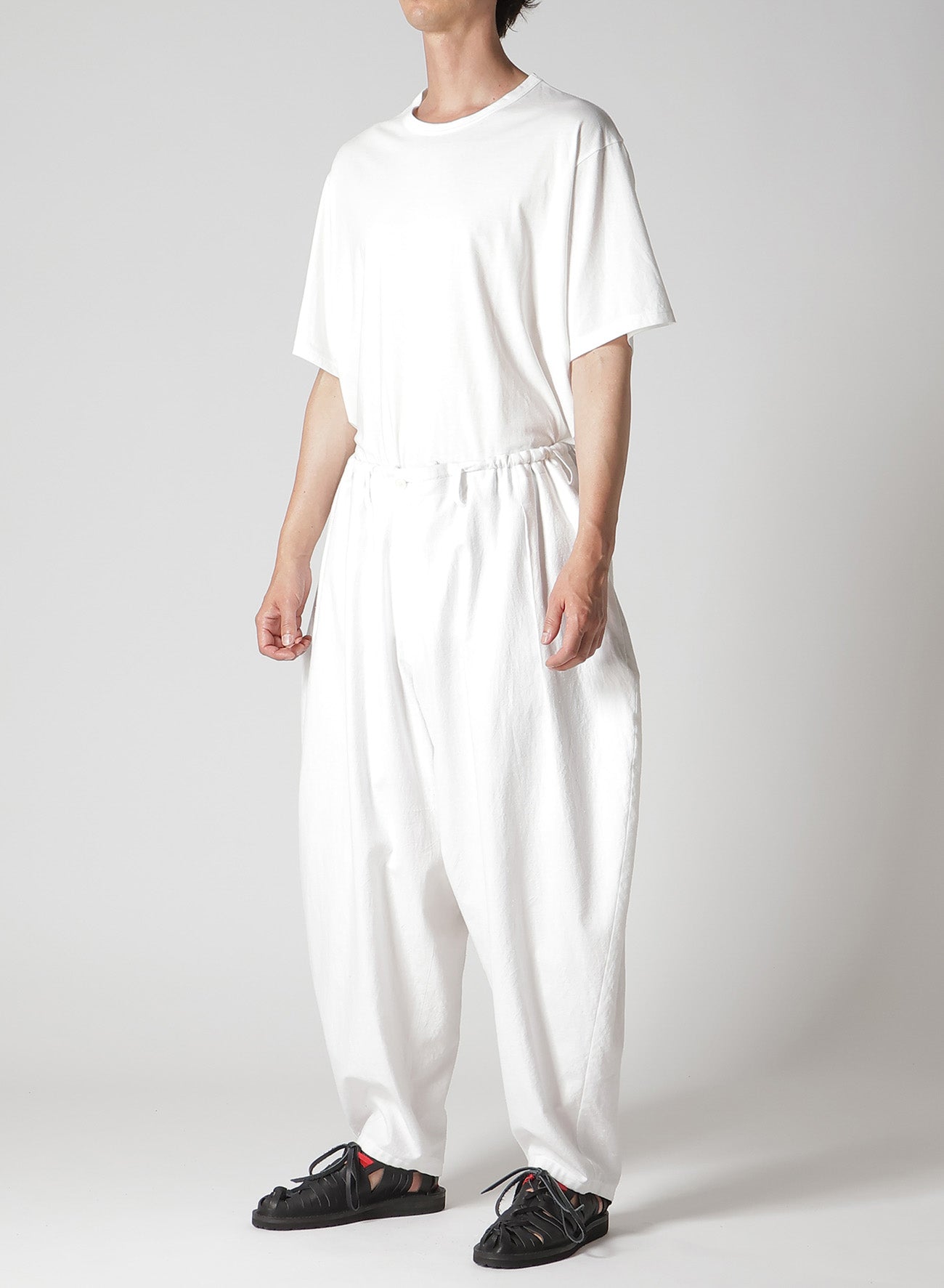 KHADI COTTON DRAPE PANTS – THE SHOP YOHJI YAMAMOTO