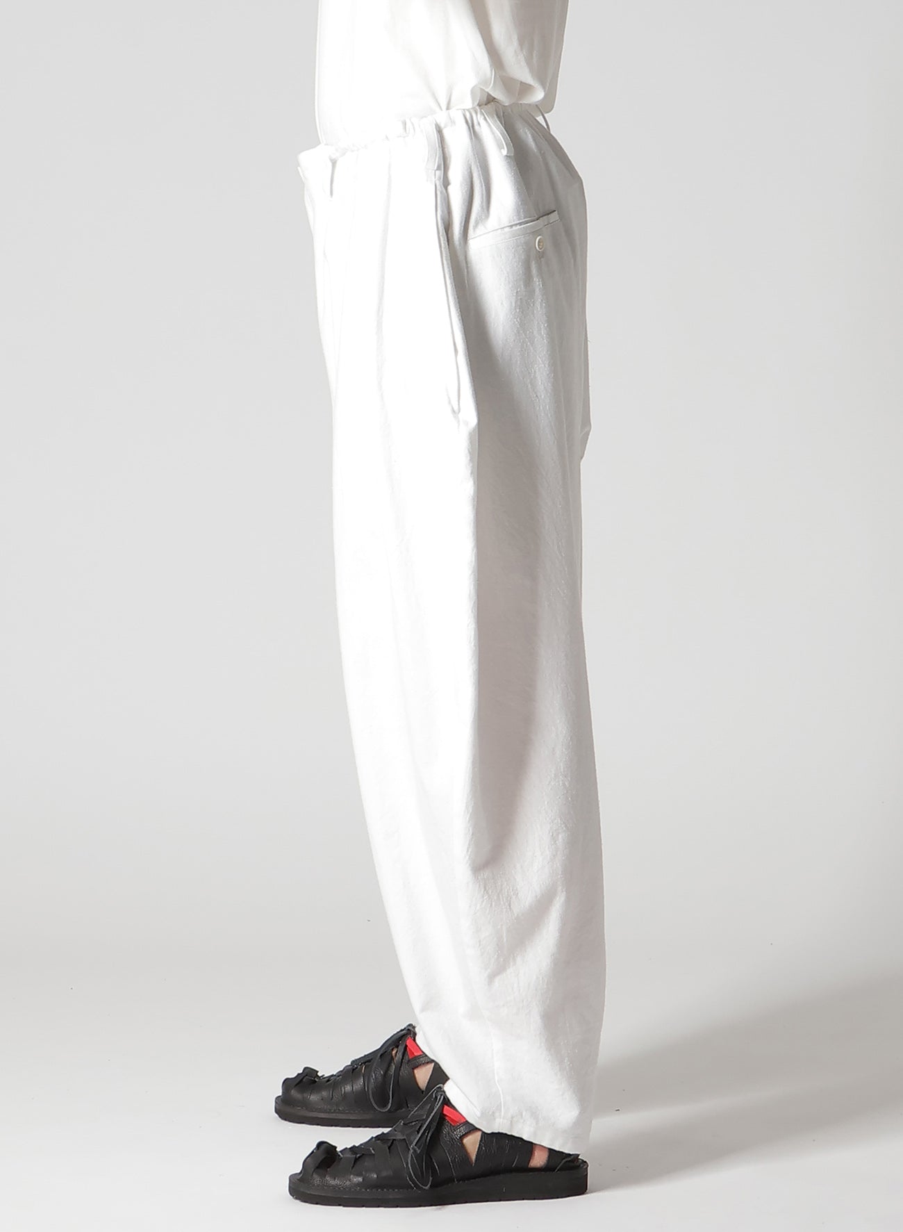 KHADI COTTON DRAPE PANTS – THE SHOP YOHJI YAMAMOTO