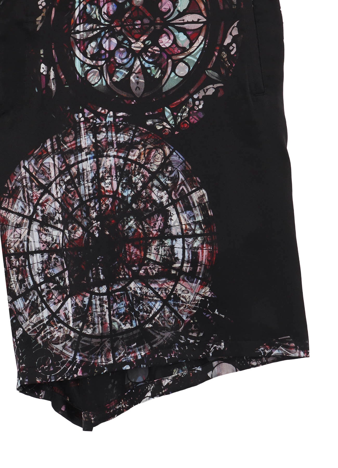 INK / LINING WIDE PRINT SHORT PANTS