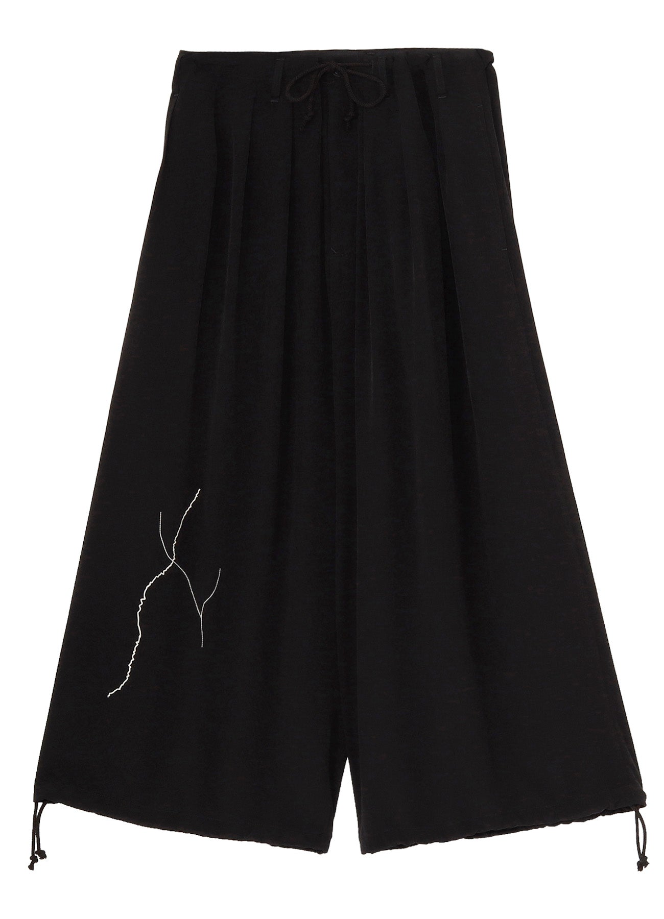 TA TUXEDO EMBROIDERED BALLOON PANTS