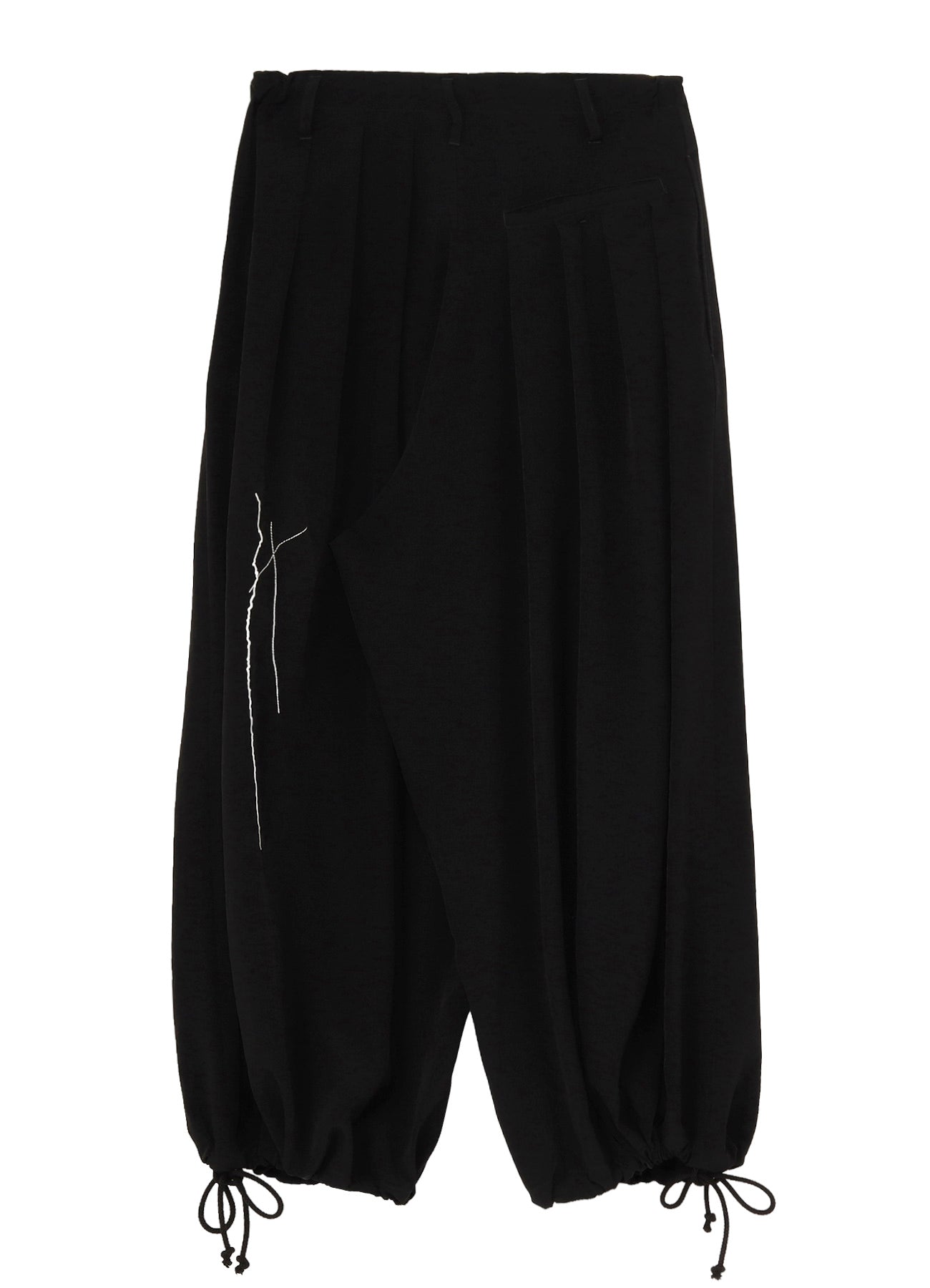 TA TUXEDO EMBROIDERED BALLOON PANTS