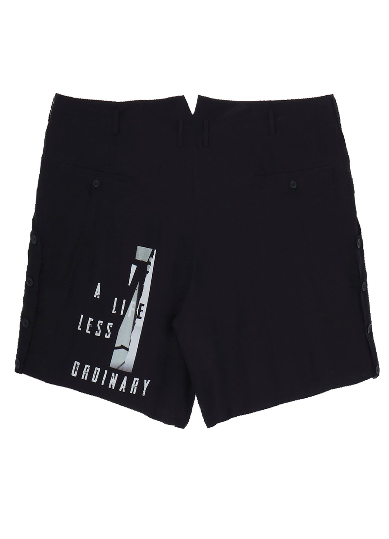 SIGNATURE PRINTED WIDE SHORT PANTS – THE SHOP YOHJI YAMAMOTO