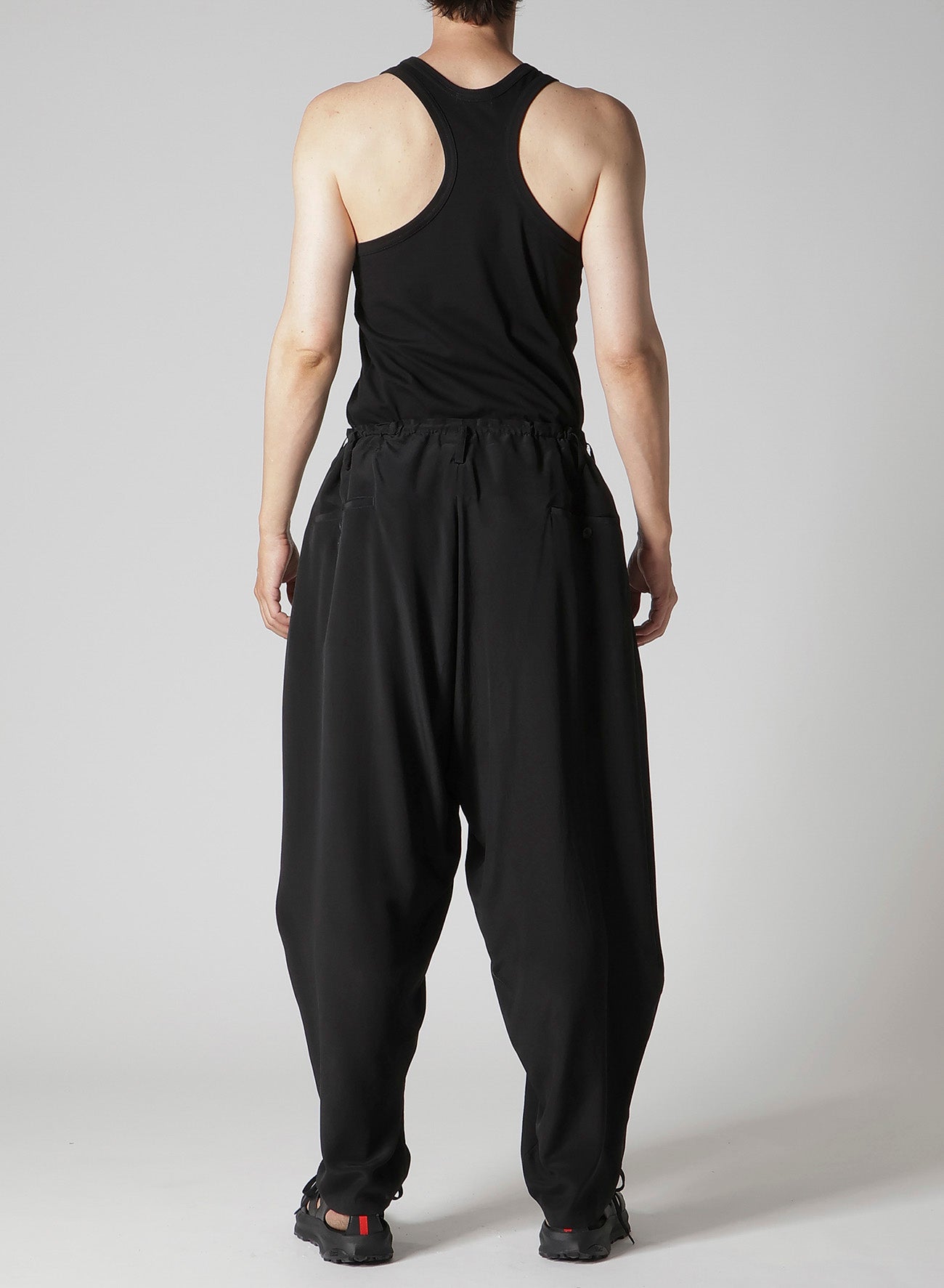 パンツ Yohji Yamamoto OUTER DRAPE PANTS CREPE DE CHINE SILK OUTER DRAPE PANTS – THE SHOP YOHJI YAMAMOTO