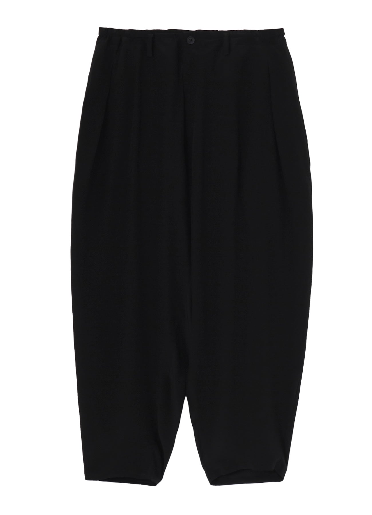 CREPE DE CHINE SILK OUTER DRAPE PANTS – THE SHOP YOHJI YAMAMOTO