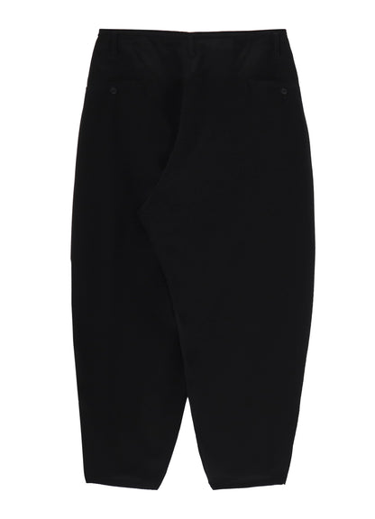 CREPE DE CHINE SILK OUTER DRAPE PANTS