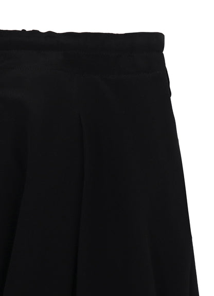 CREPE DE CHINE SILK OUTER DRAPE PANTS