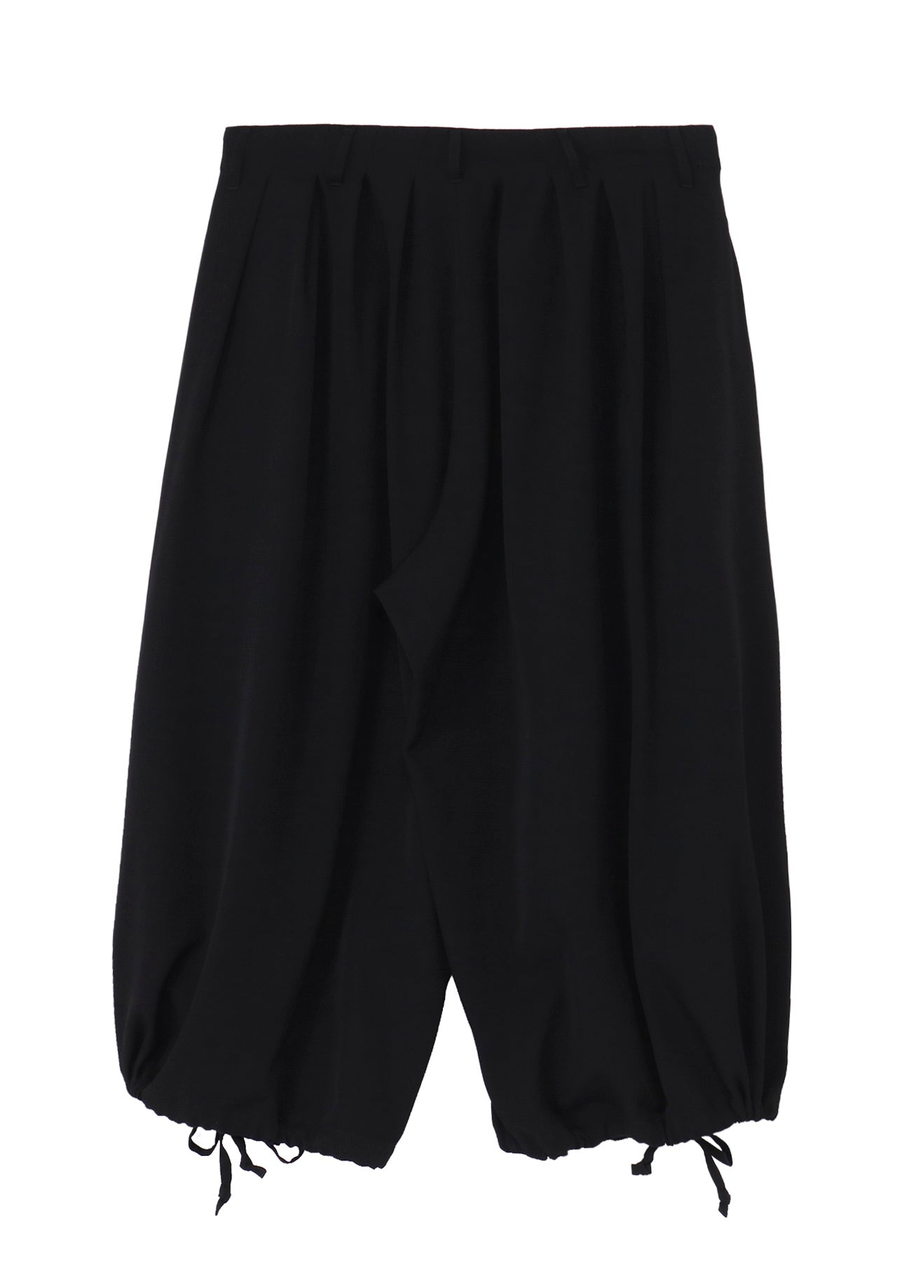 WOOL GABARDINE BOTH SIDES WRAP PANTS