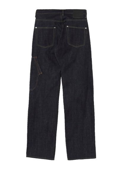SELVEDGE DENIM SIDE POCKET PANTS