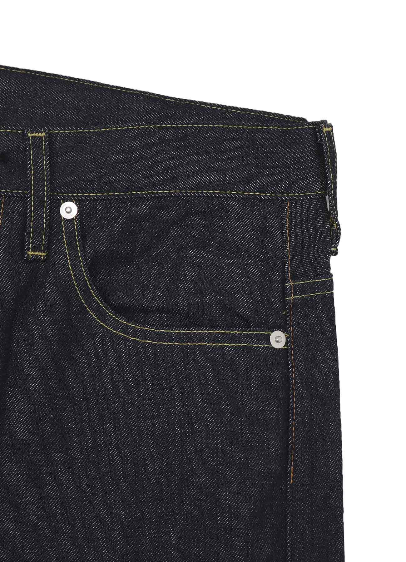 SELVEDGE DENIM SIDE POCKET PANTS