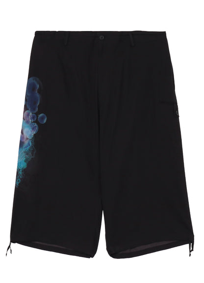 SEA PRINTED TAB POCKET PANTS