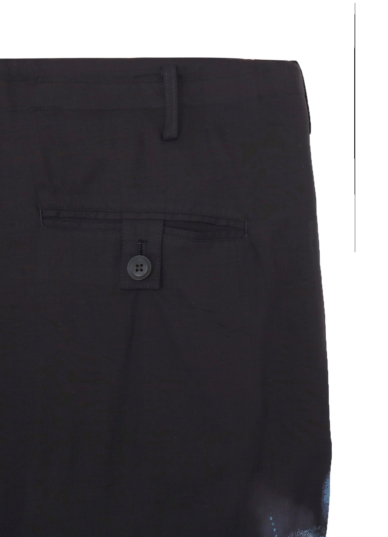 SEA PRINTED TAB POCKET PANTS