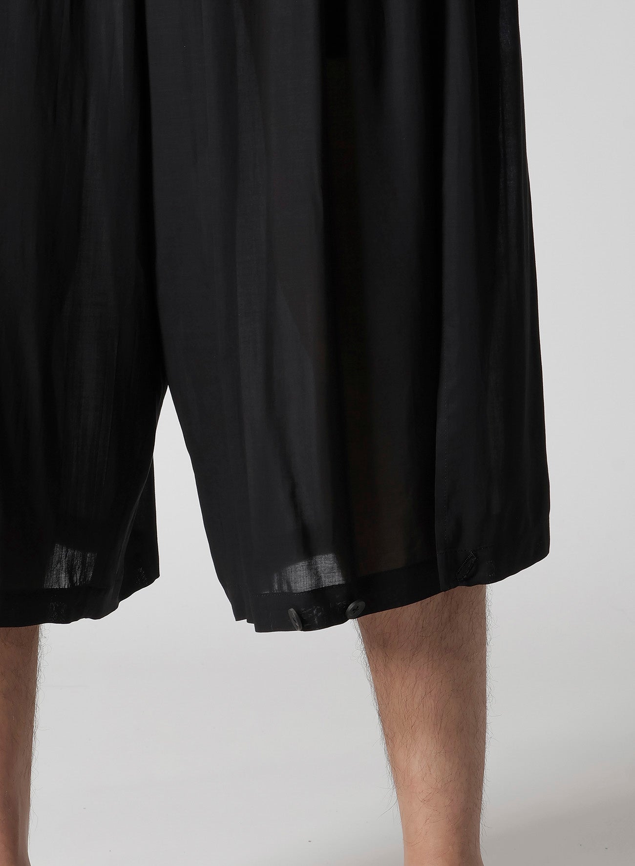 SEA PRINTED BACK SIDE CUT OFF PANTS – THE SHOP YOHJI YAMAMOTO
