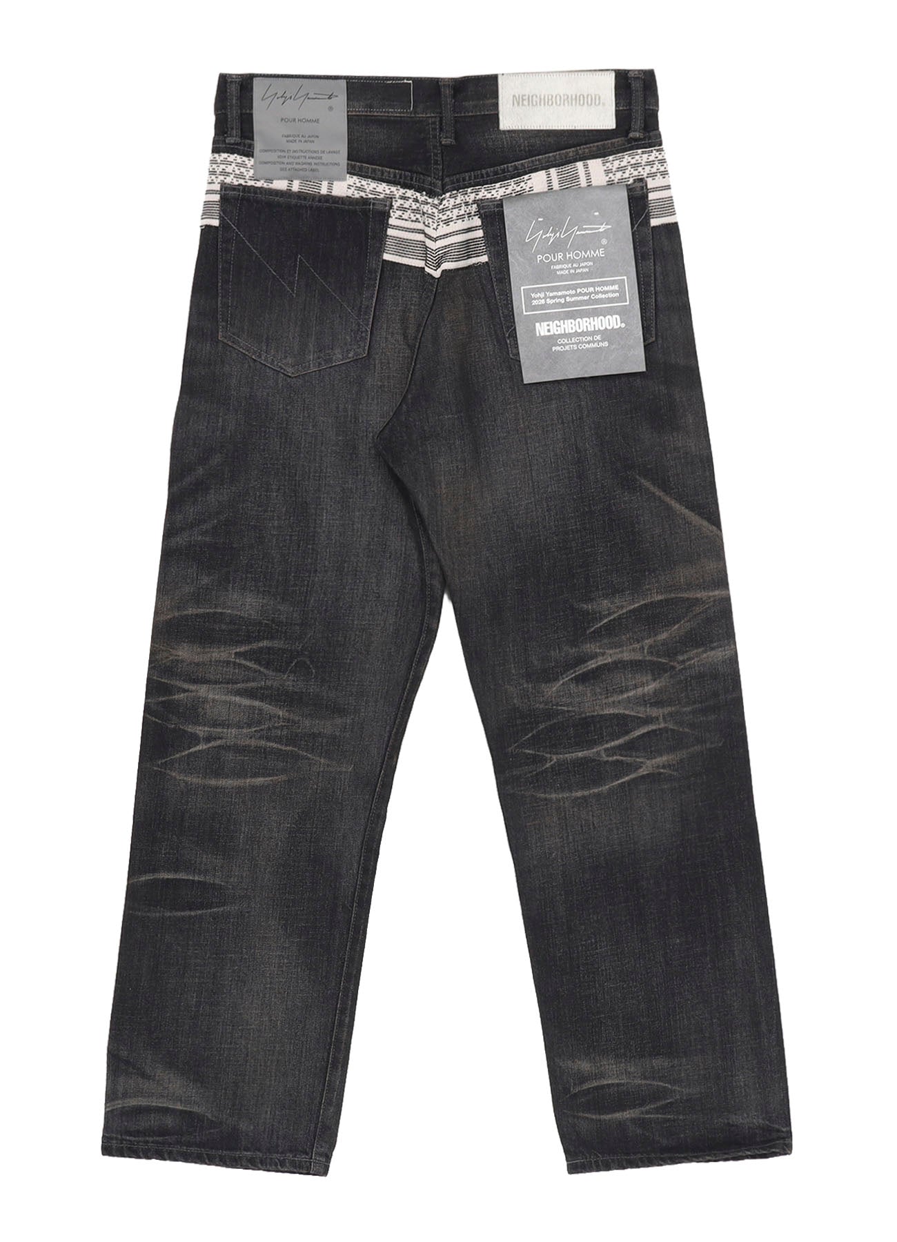 YOHJI YAMAMOTO × NH SAVAGE DENIM DP BASIC PANTS – THE SHOP YOHJI