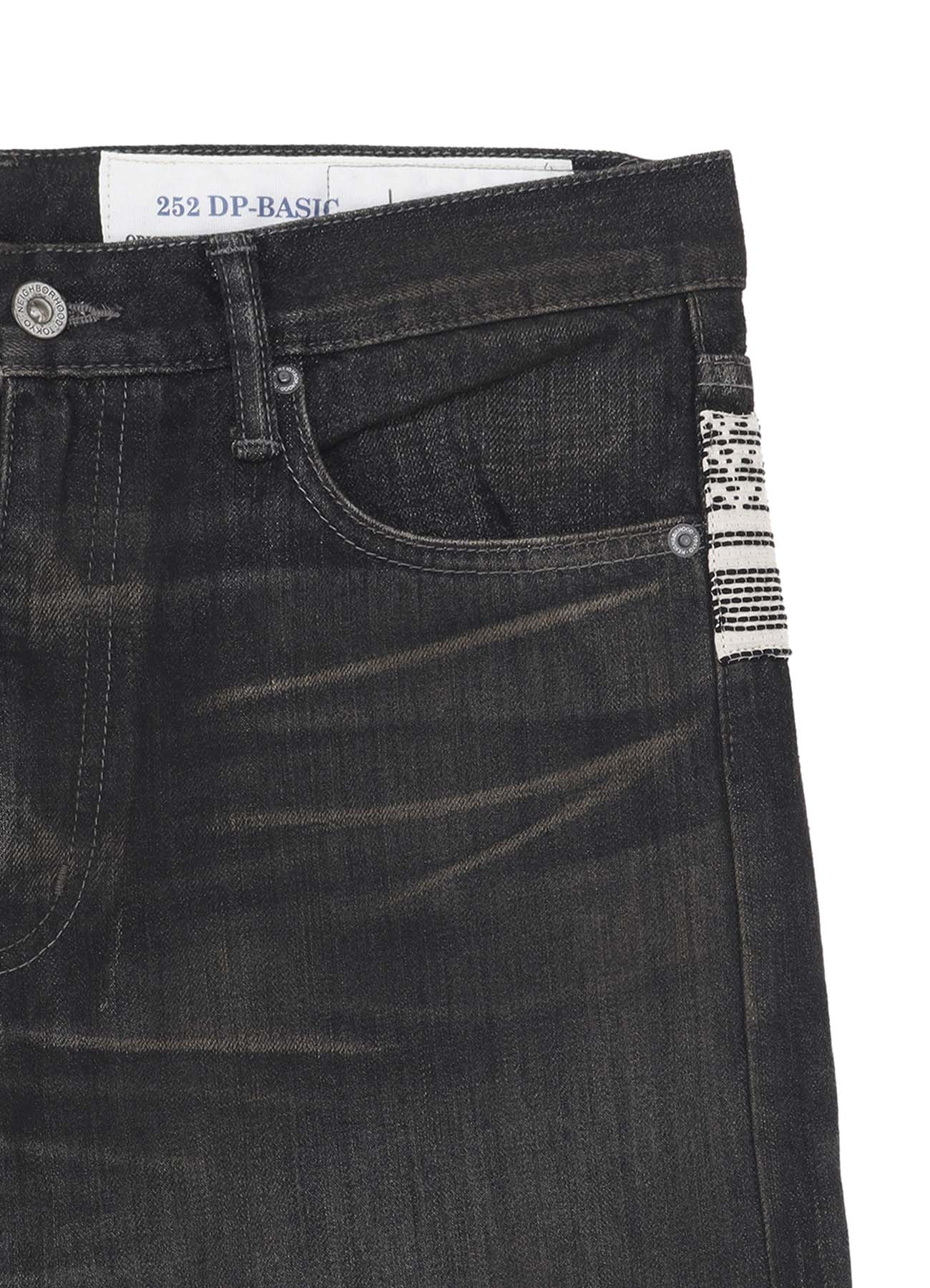 YOHJI YAMAMOTO × NH SAVAGE DENIM DP BASIC PANTS