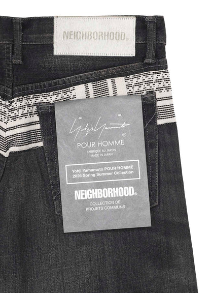 YOHJI YAMAMOTO × NH SAVAGE DENIM DP BASIC PANTS