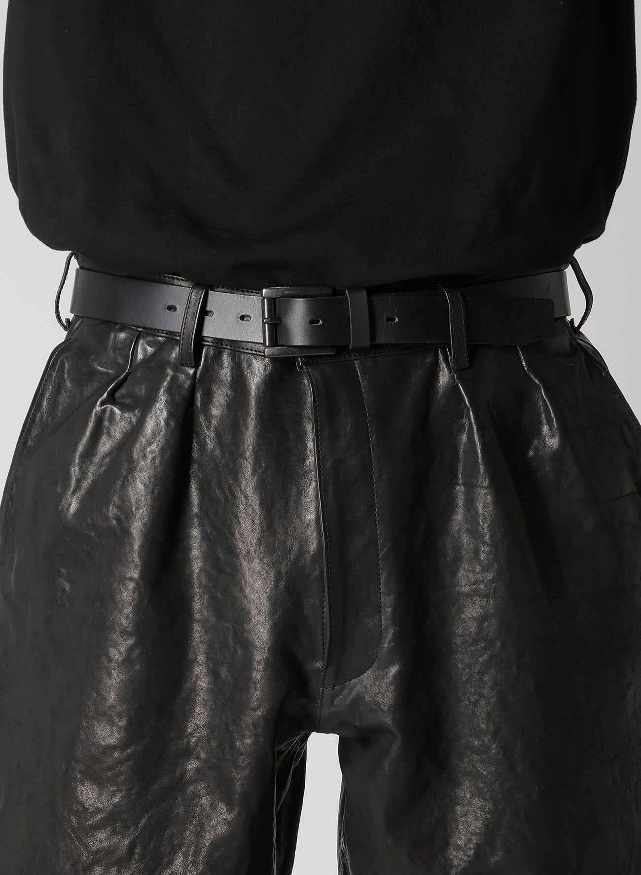 BL ITALIAN SHOULDER  TUCK PANTS