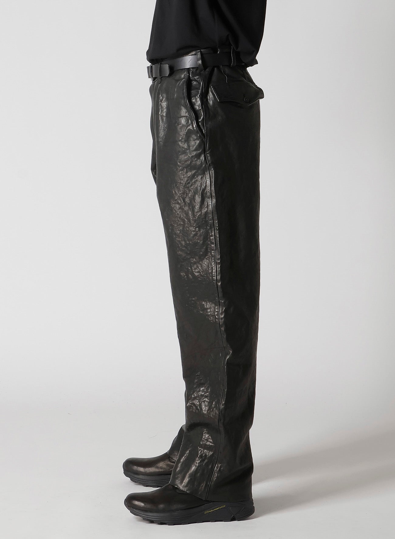 BL ITALIAN SHOULDER  TUCK PANTS