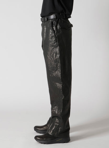 BL ITALIAN SHOULDER  TUCK PANTS