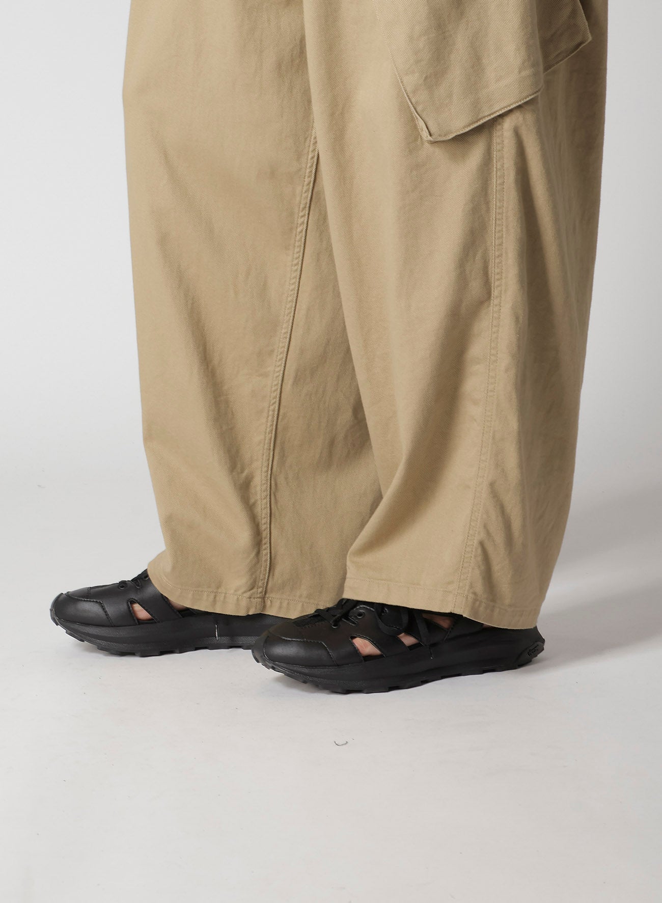 BS/ KATSURAGI 12 TUCKS WORK PANTS