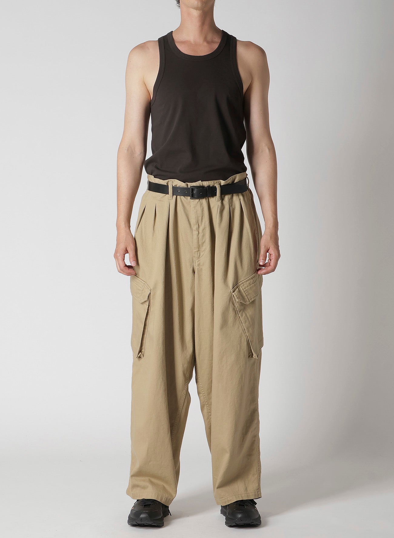 BS/ KATSURAGI 12 TUCKS WORK PANTS