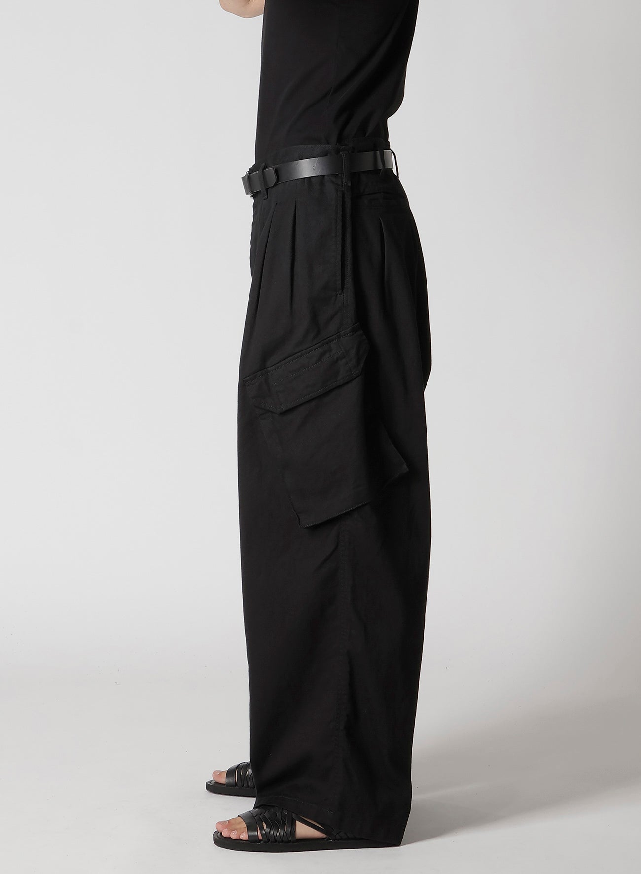 BS/ KATSURAGI 12 TUCKS WORK PANTS – THE SHOP YOHJI YAMAMOTO