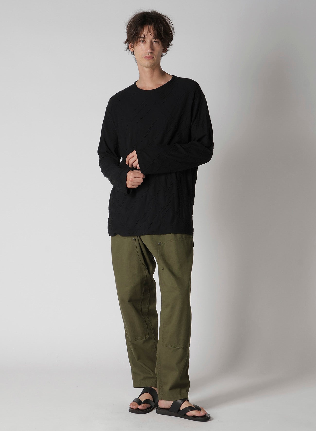 BS/ KATSURAGI DOUBLE ELASTIC WORK PANTS