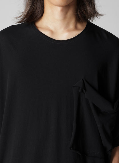 HIGH TWISTED JERSEY POCKET SHORT SLV TEE A