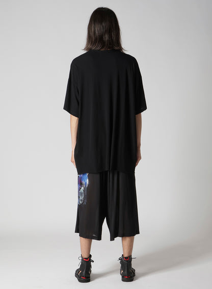 HIGH TWISTED JERSEY POCKET SHORT SLV TEE A