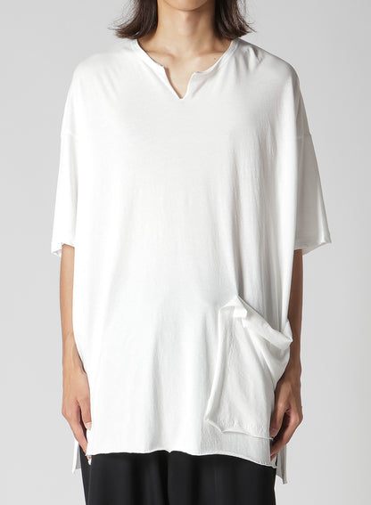 HIGH TWISTED JERSEY POCKET SHORT SLV TEE B