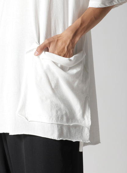 HIGH TWISTED JERSEY POCKET SHORT SLV TEE B