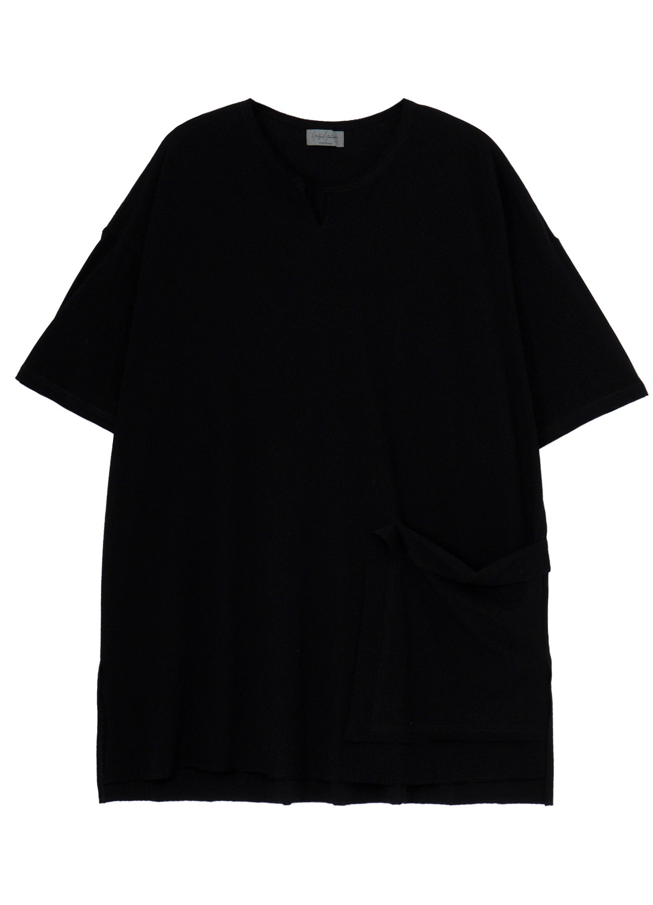 HIGH TWISTED JERSEY POCKET SHORT SLV TEE B – THE SHOP YOHJI YAMAMOTO