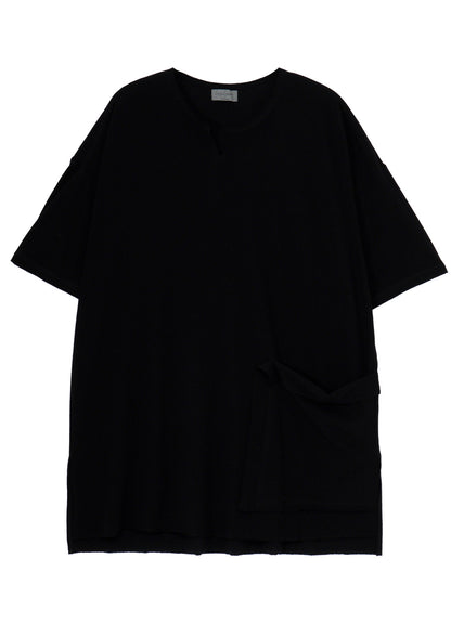 HIGH TWISTED JERSEY POCKET SHORT SLV TEE B