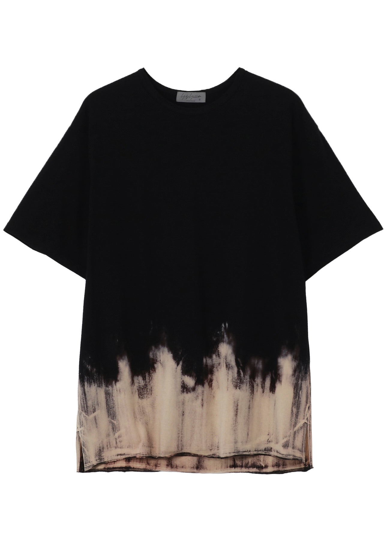 30/- DISCHARGED COMBED PS  ROUND NECK SHORT SLV T