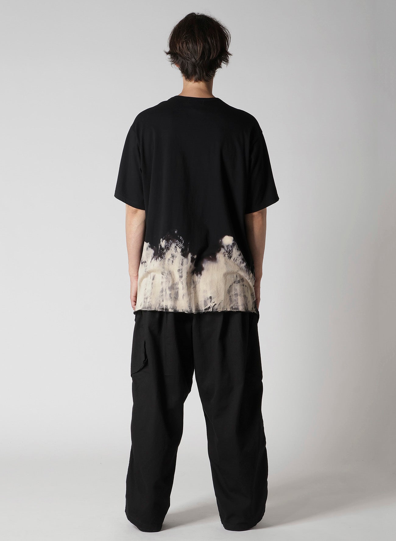 30/- DISCHARGED COMBED PS  ROUND NECK SHORT SLV T