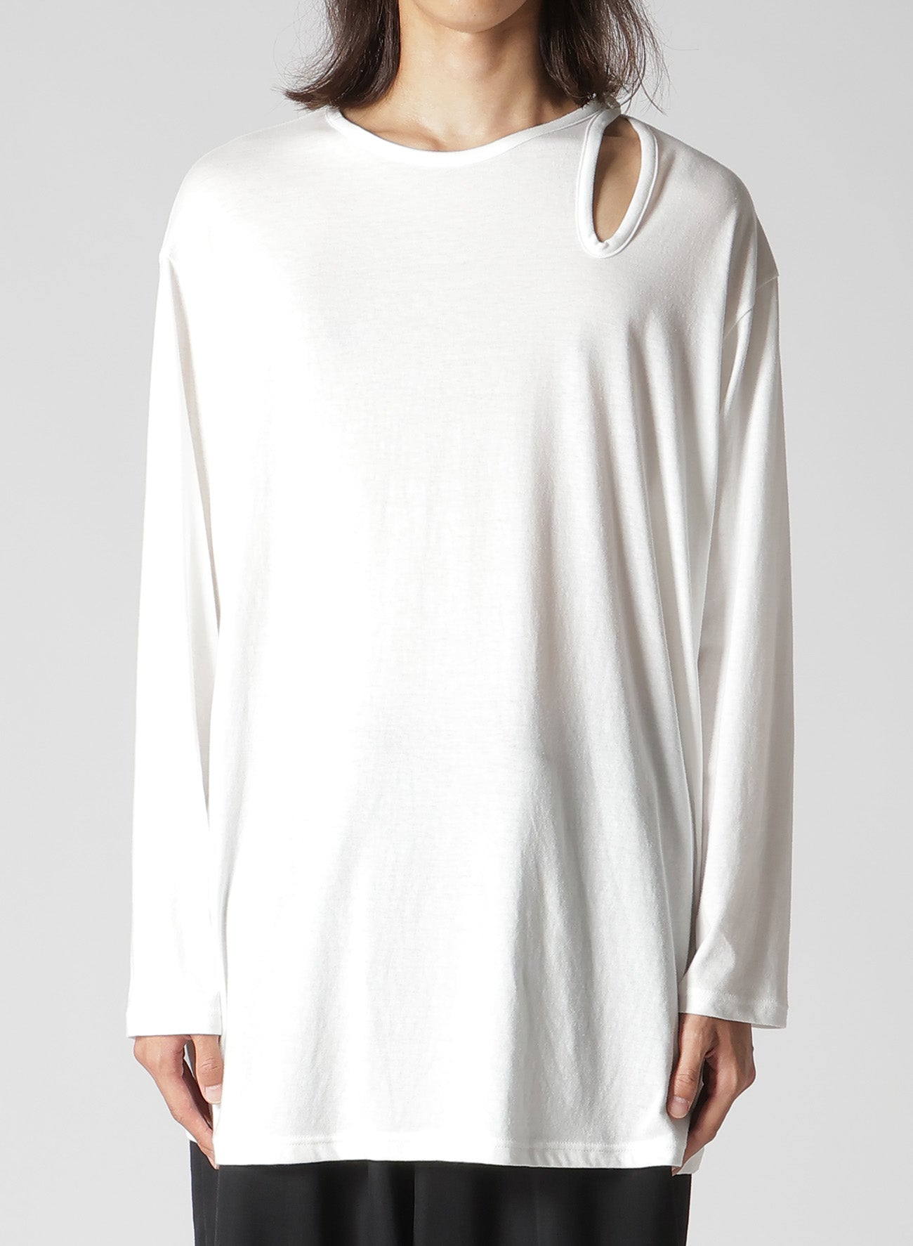 30/- ULTIMA GAUZE PS CUT-OUT D LONG SLV T