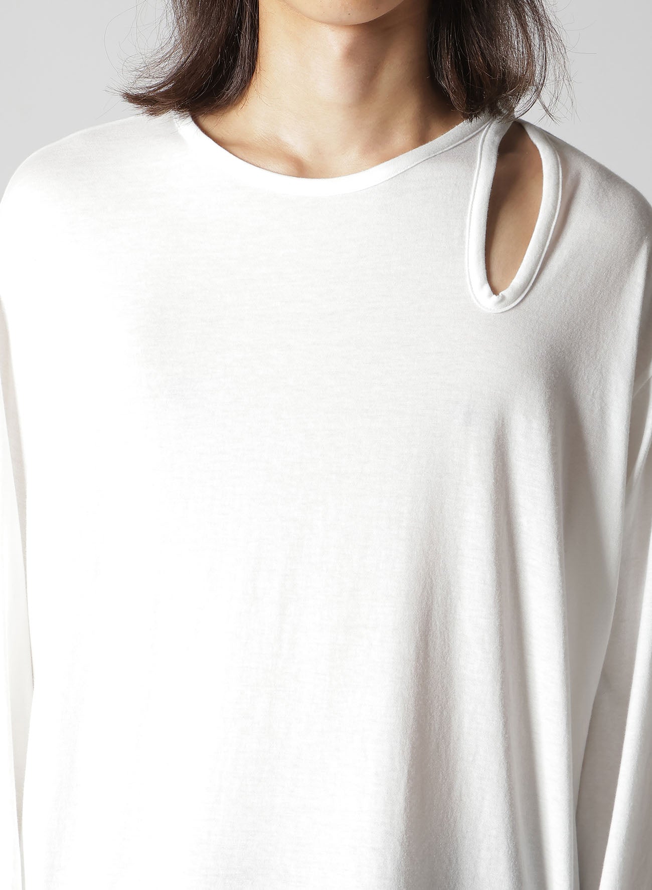 30/- ULTIMA GAUZE PS CUT-OUT D LONG SLV T