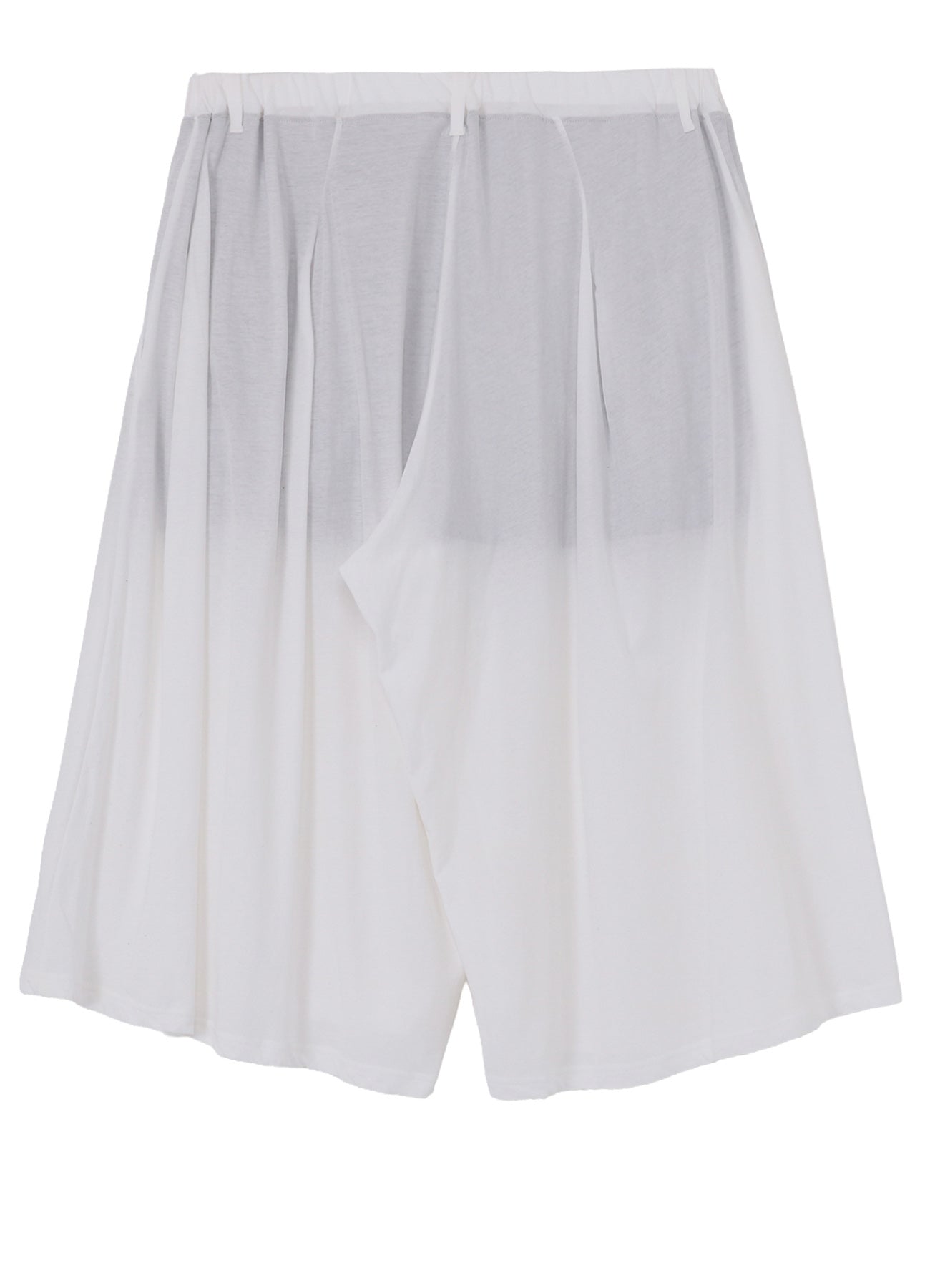 HIGH TWISTED SINGLE JERSEY TUCK PANTS