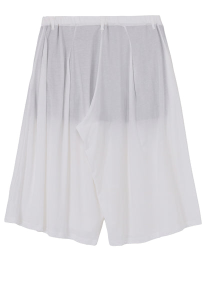 HIGH TWISTED SINGLE JERSEY TUCK PANTS