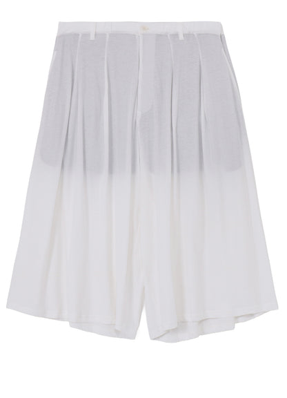 HIGH TWISTED SINGLE JERSEY TUCK PANTS