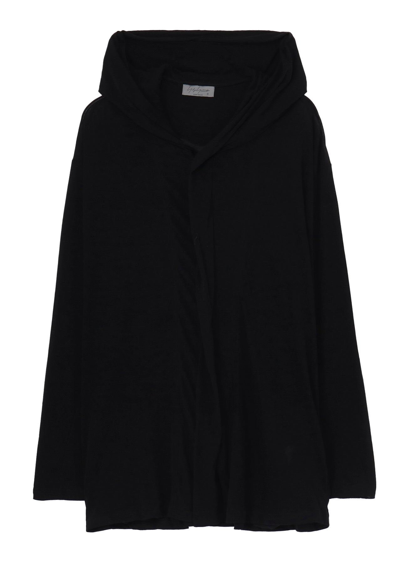 80/- COTTON LINEN VOILE HOOD ZIPPER CARDIGAN