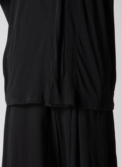 80/- COTTON LINEN VOILE HOOD ZIPPER CARDIGAN