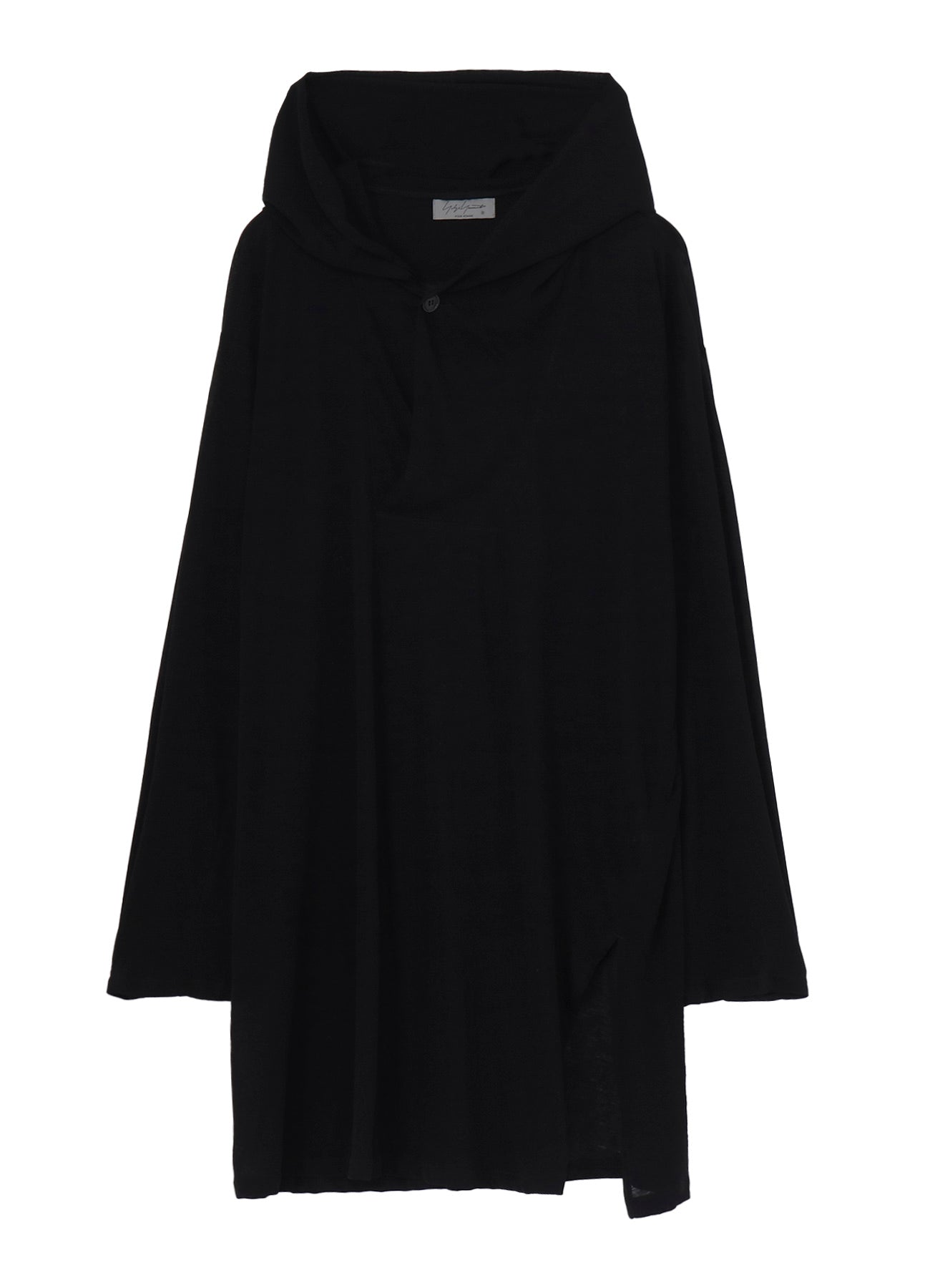 80/- COTTON LINEN VOILE HOODED LONG SLV PO
