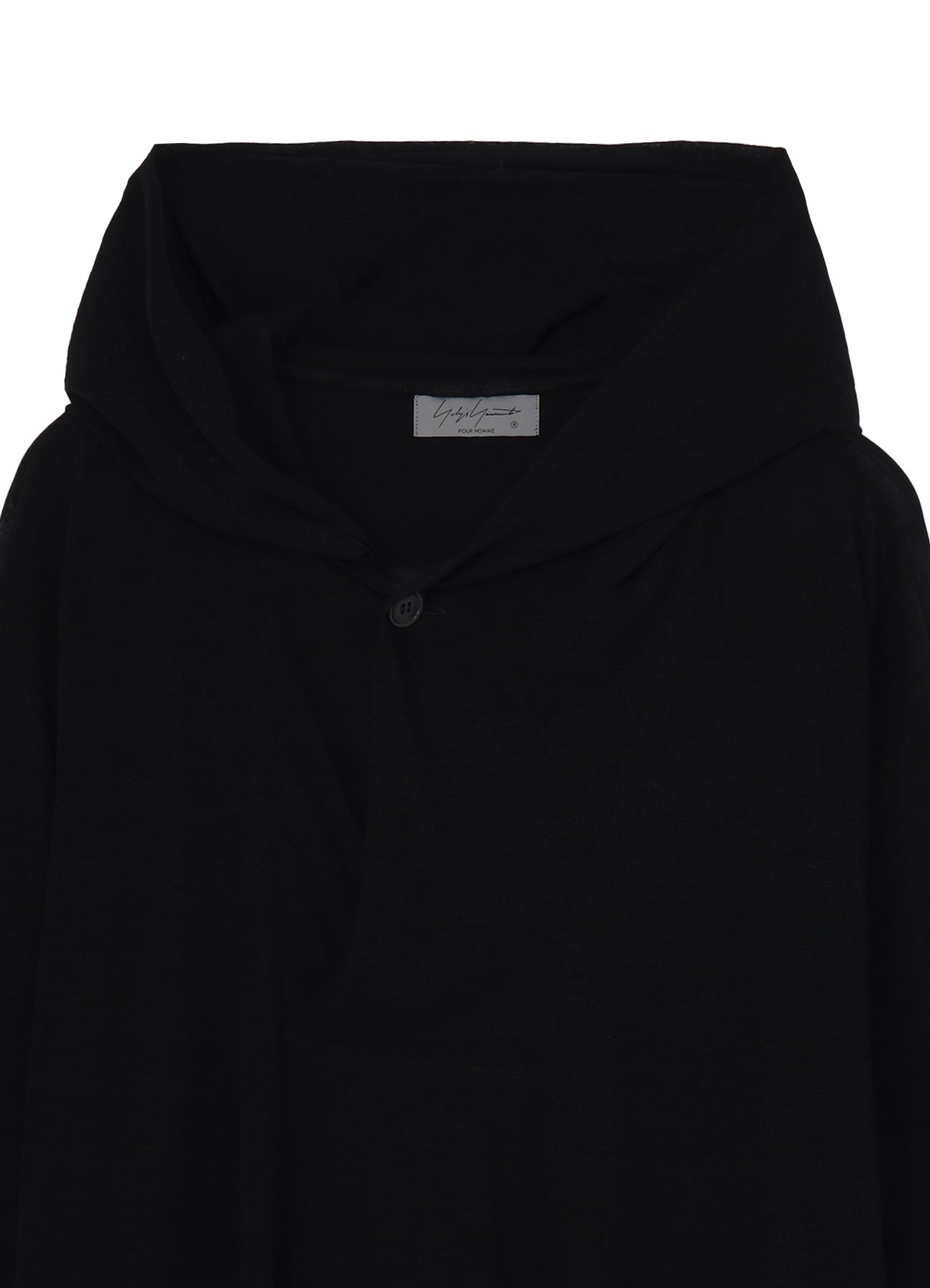 80/- COTTON LINEN VOILE HOODED LONG SLV PO