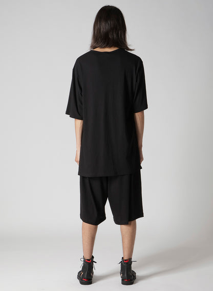 30/- COTTON LINEN PS PANELED SHORT SLV T