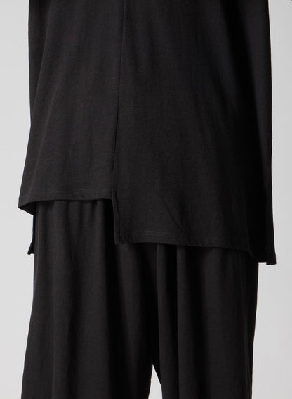 30/- COTTON LINEN PS PANELED SHORT SLV T