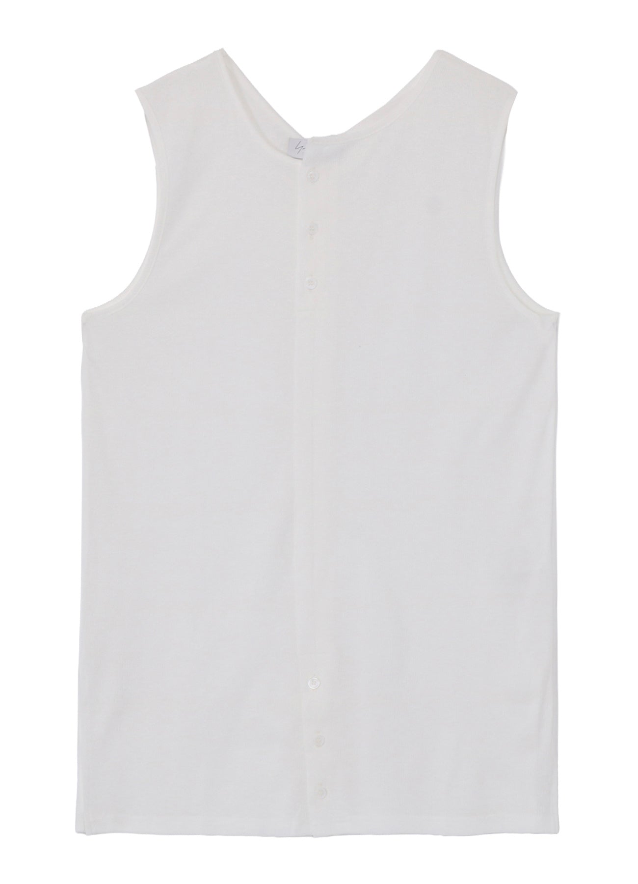CELLULOSE COTTON MVS RIB PANELED TANK TOP – THE SHOP YOHJI YAMAMOTO