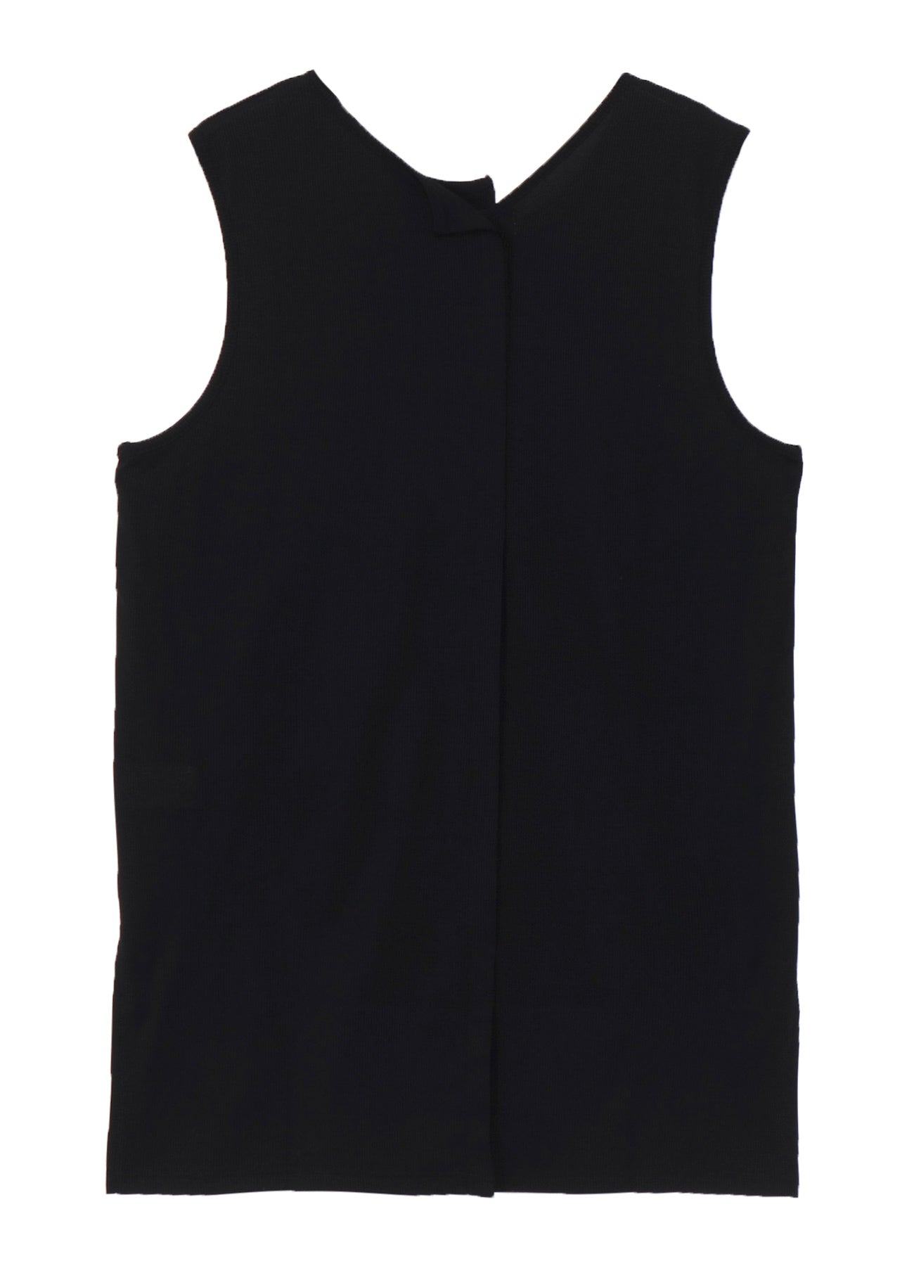 CELLULOSE COTTON MVS RIB PANELED TANK TOP