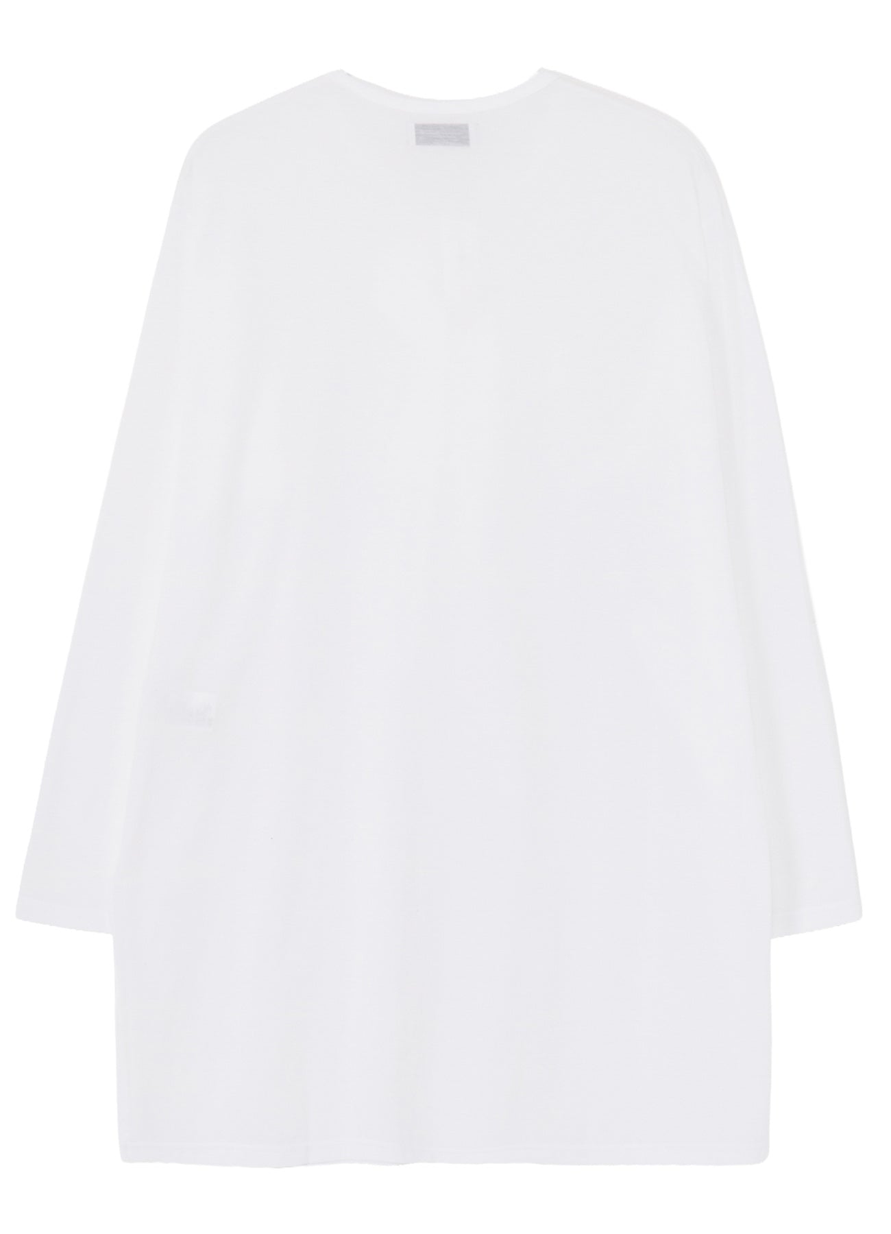 100/- PLAIN STITCH DRAPE DETAIL LONG SLV T